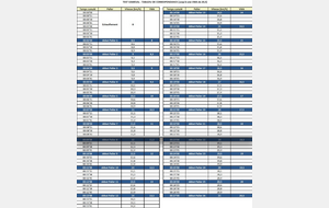 Résultats du test VMA 