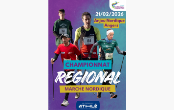 Championnat Régional de Marche Nordique - Le 21 février 2026